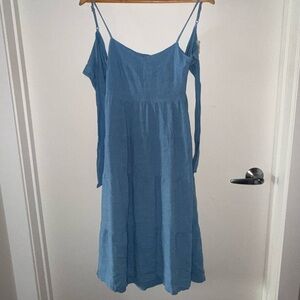 Blue Midi Dress